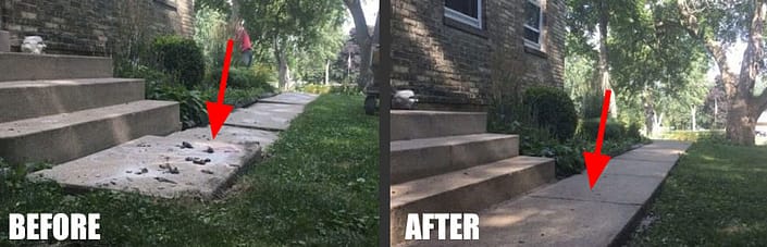 Concrete leveling Ozaukee Concrete leveling Ozaukee