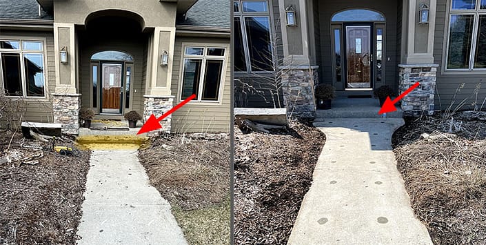 Foundation Settling Foundation Settling