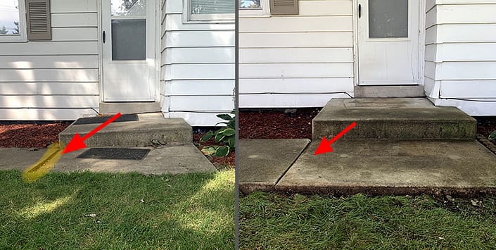 Walkway Sidewalk Leveling Walkway Sidewalk Leveling